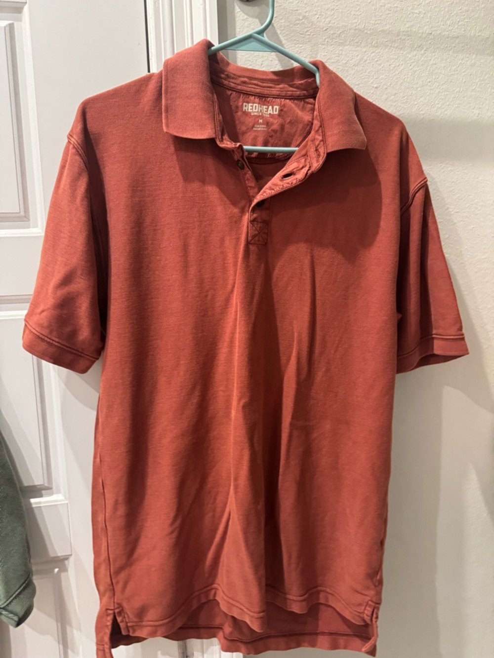 RedHead Men's Short Sleeve Polo - Rust Orange